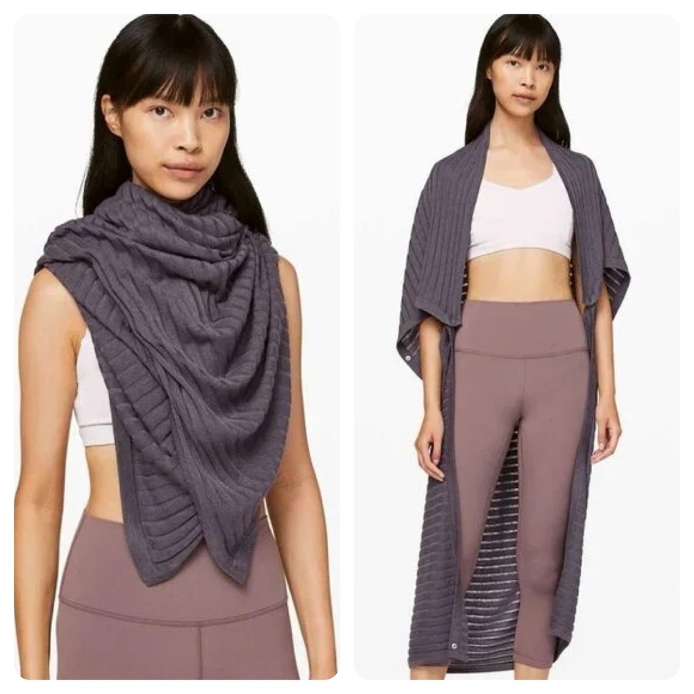 Lululemon Rejuvenate Scarf - Heathered Moonwalk